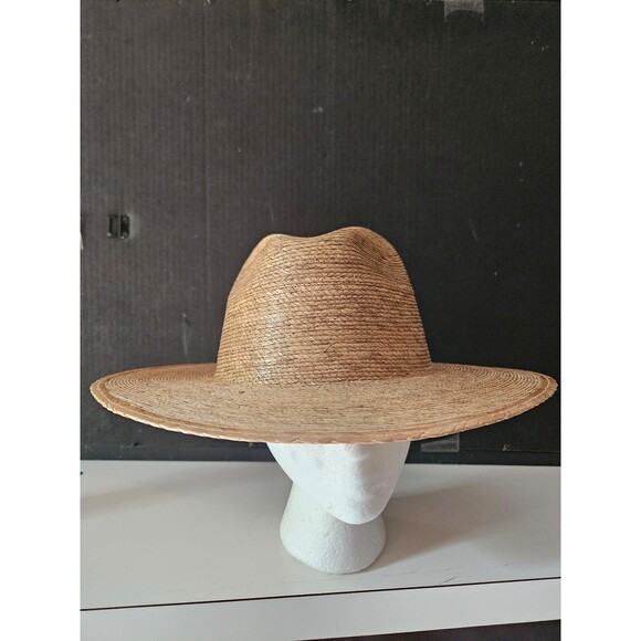 New Lack of Color Palma fedora hat Australia palm natural L XL